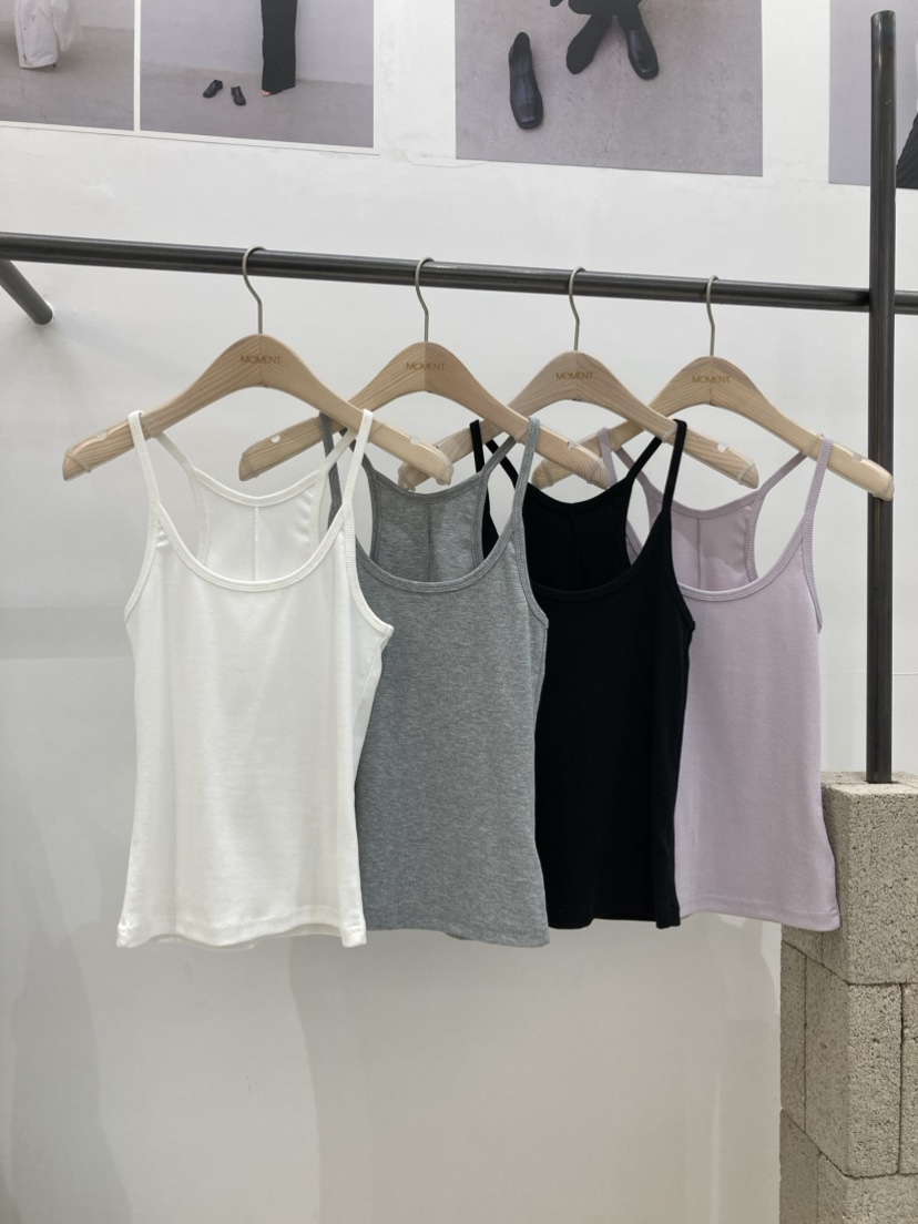 MOMENT韓國直郵女裝新款時尚人氣職業真品吊帶背心不含內搭MOMENT/RECOVER吊帶/背心