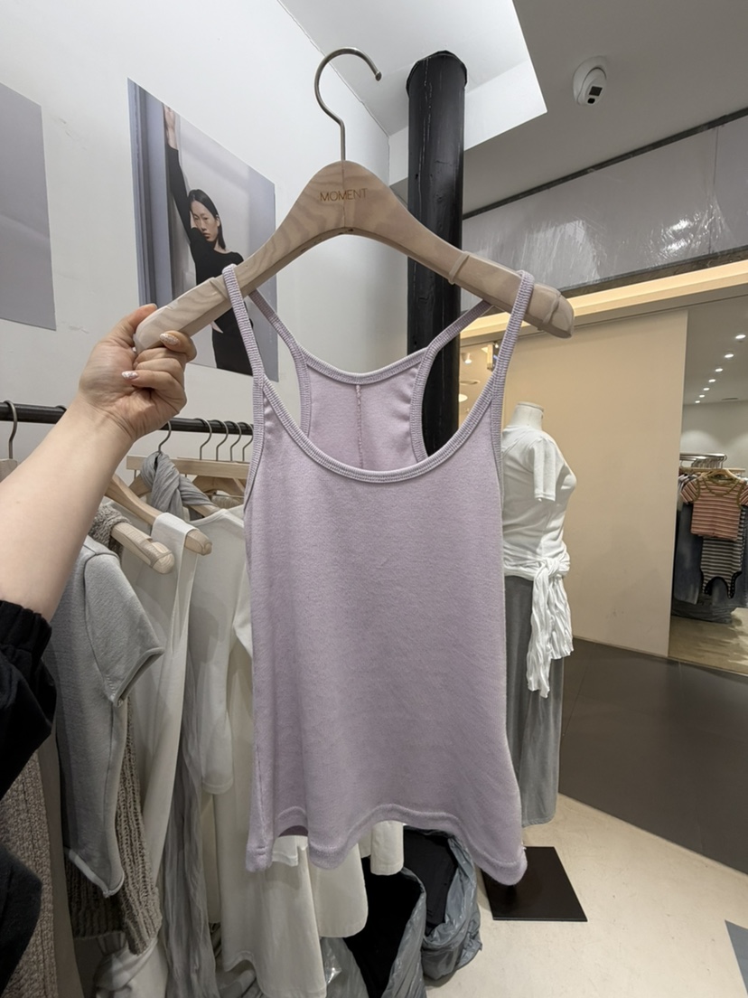 MOMENT韓國直郵女裝新款時尚人氣職業真品吊帶背心不含內搭MOMENT/RECOVER吊帶/背心圖色2