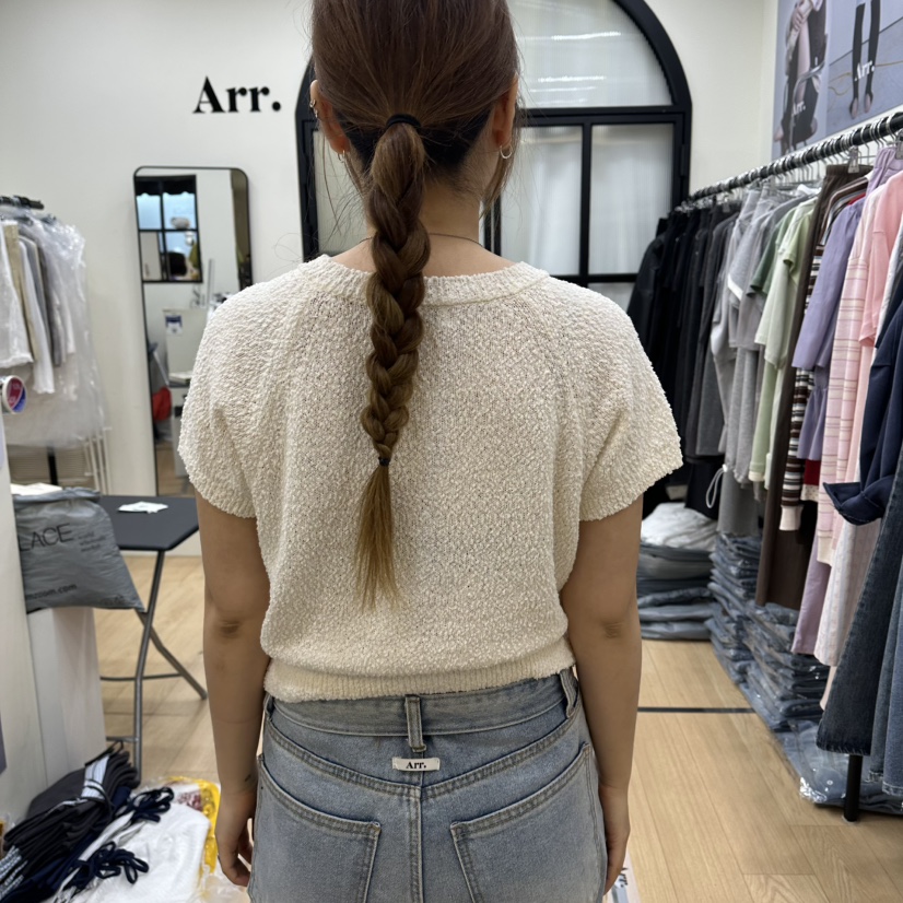 ARR東大門代購女士新款推薦時尚26春夏人氣針織衫羊毛衫開襟ARR針織衫