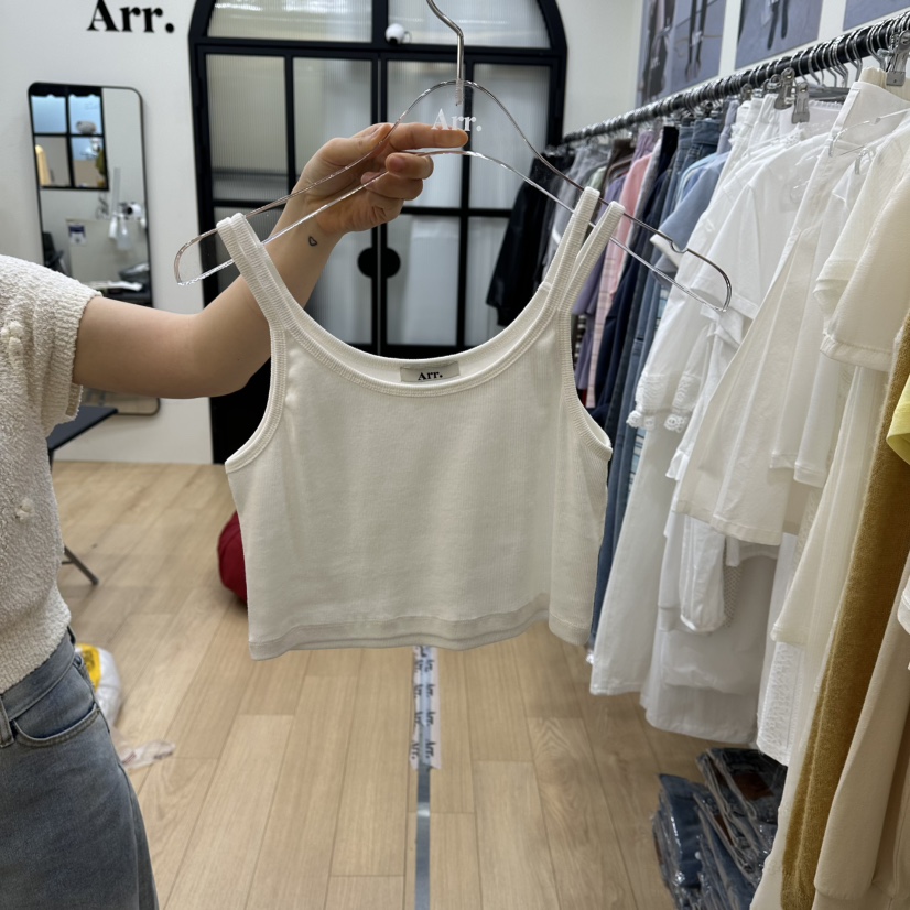ARR東大門實拍女裝新品休閑26春夏熱賣職業人氣真品吊帶背心ARR吊帶/背心圖色1