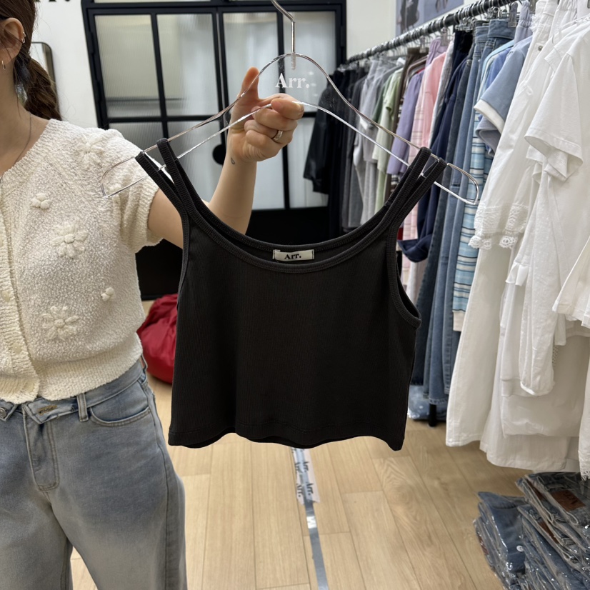 ARR東大門實拍女裝新品休閑26春夏熱賣職業人氣真品吊帶背心ARR吊帶/背心圖色3