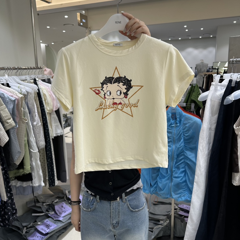 BENE東大門代購女裝新品真品職業26春夏時尚推薦人氣熱賣T恤BENET恤圖色2