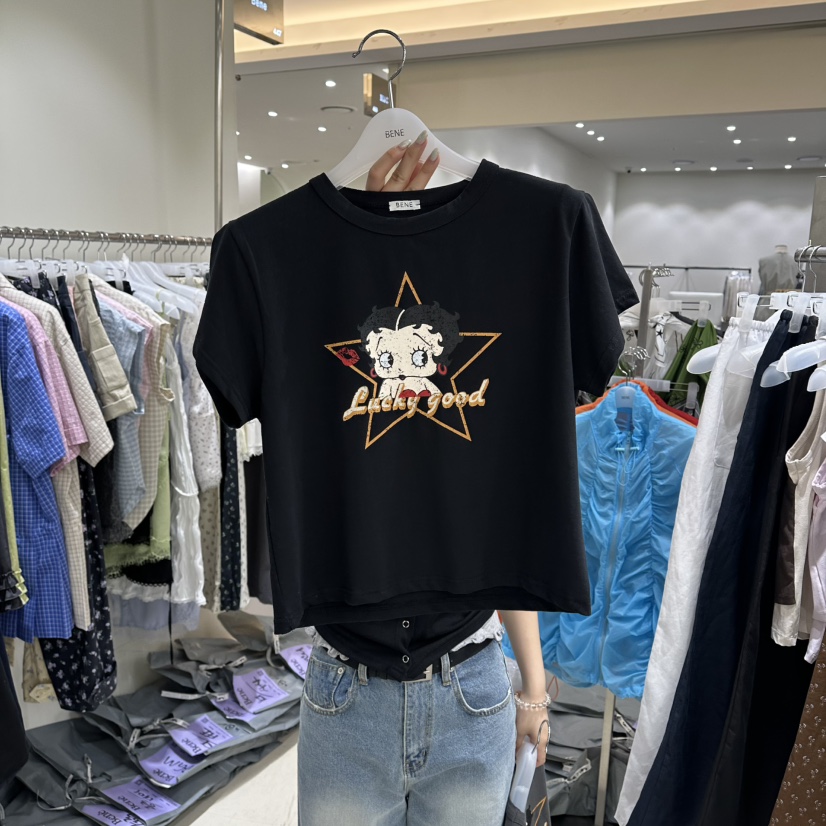 BENE東大門代購女裝新品真品職業26春夏時尚推薦人氣熱賣T恤BENET恤圖色6