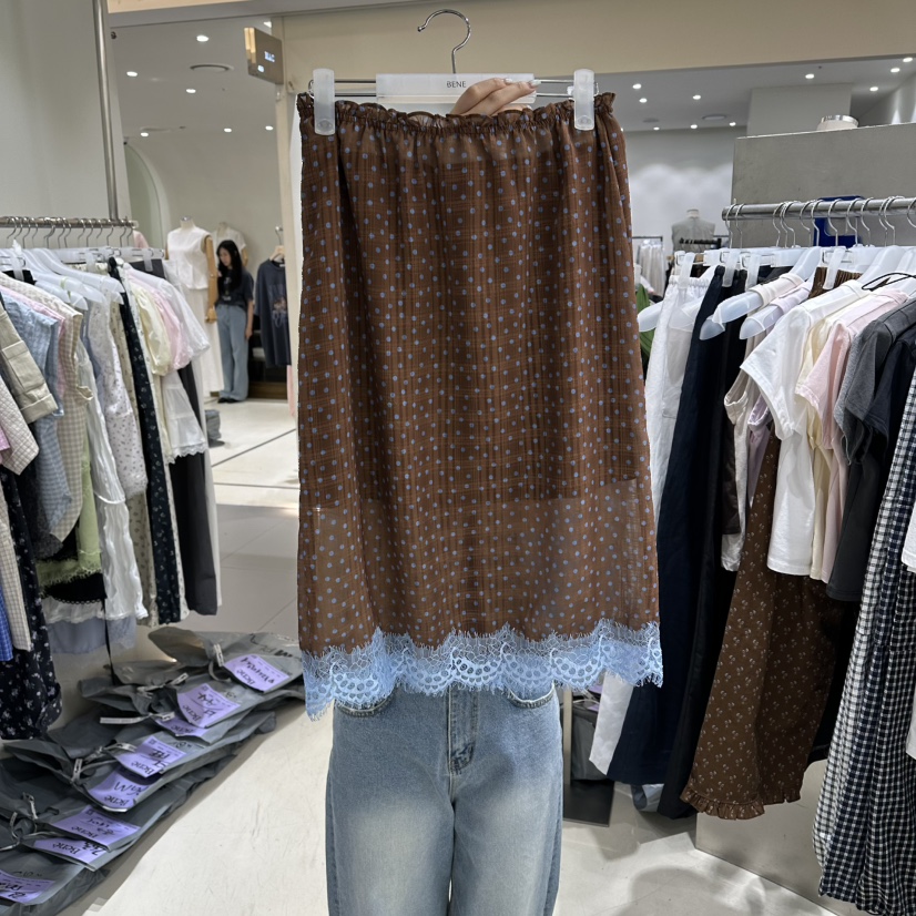 BENE東大門直郵女裝新款休閑時尚推薦熱賣26春夏半身裙中短裙BENE半身裙/中短裙圖色2