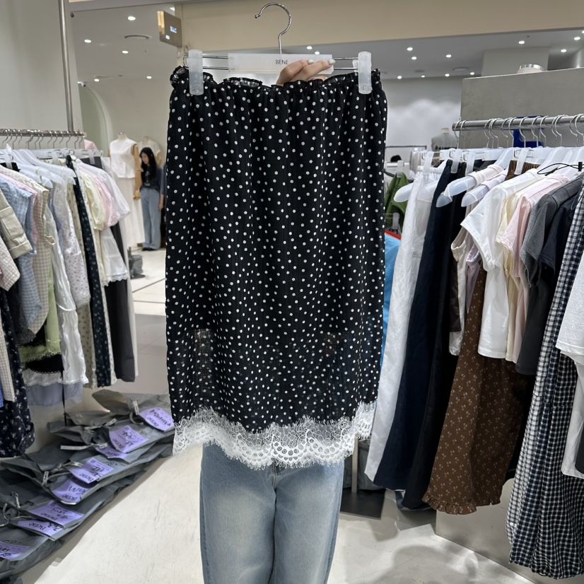 BENE東大門直郵女裝新款休閑時尚推薦熱賣26春夏半身裙中短裙BENE半身裙/中短裙圖色3