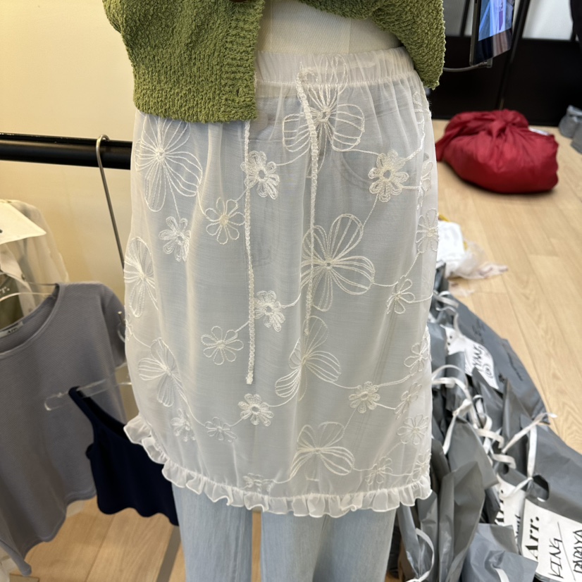 ARR東大門代購女士新款休閑人氣推薦26春夏職業半身裙中短裙ARR半身裙/中短裙圖色1