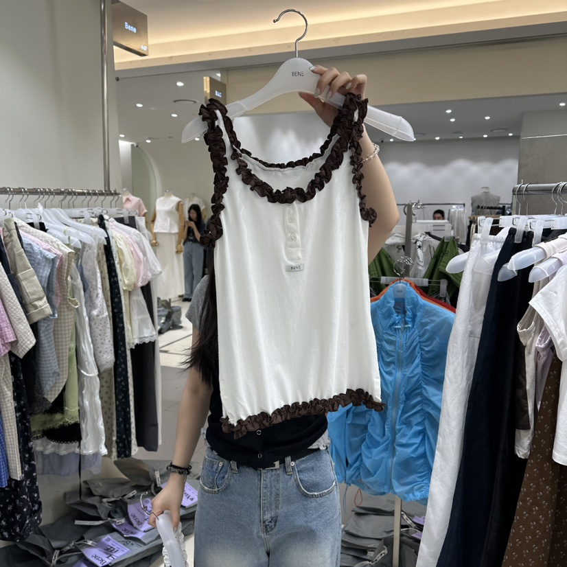 BENE東大門直郵女士新品休閑推薦人氣26春夏職業吊帶背心BENE吊帶/背心圖色1