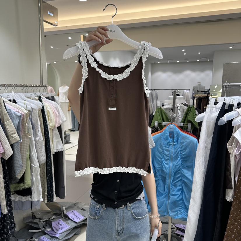 BENE東大門直郵女士新品休閑推薦人氣26春夏職業吊帶背心BENE吊帶/背心圖色2