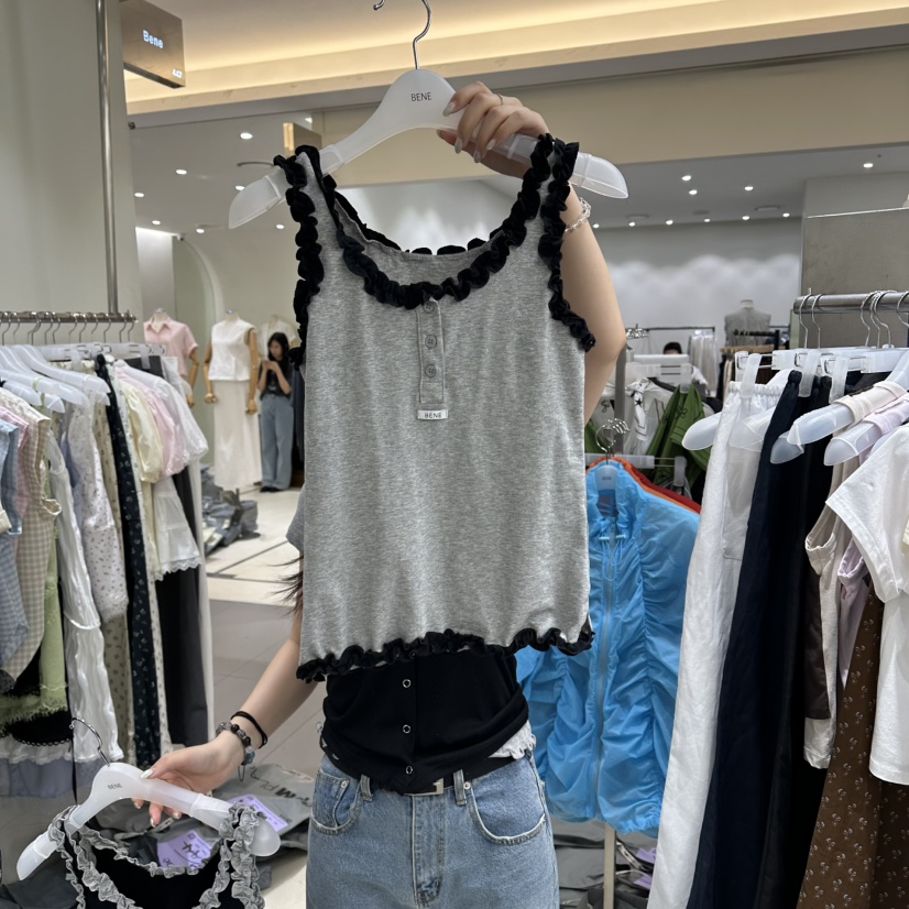 BENE東大門直郵女士新品休閑推薦人氣26春夏職業吊帶背心BENE吊帶/背心圖色4