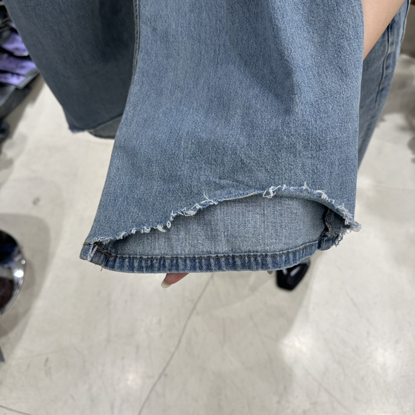 BENE東大門代購女士新款人氣職業休閑26春夏牛仔褲不含腰帶BENE牛仔褲