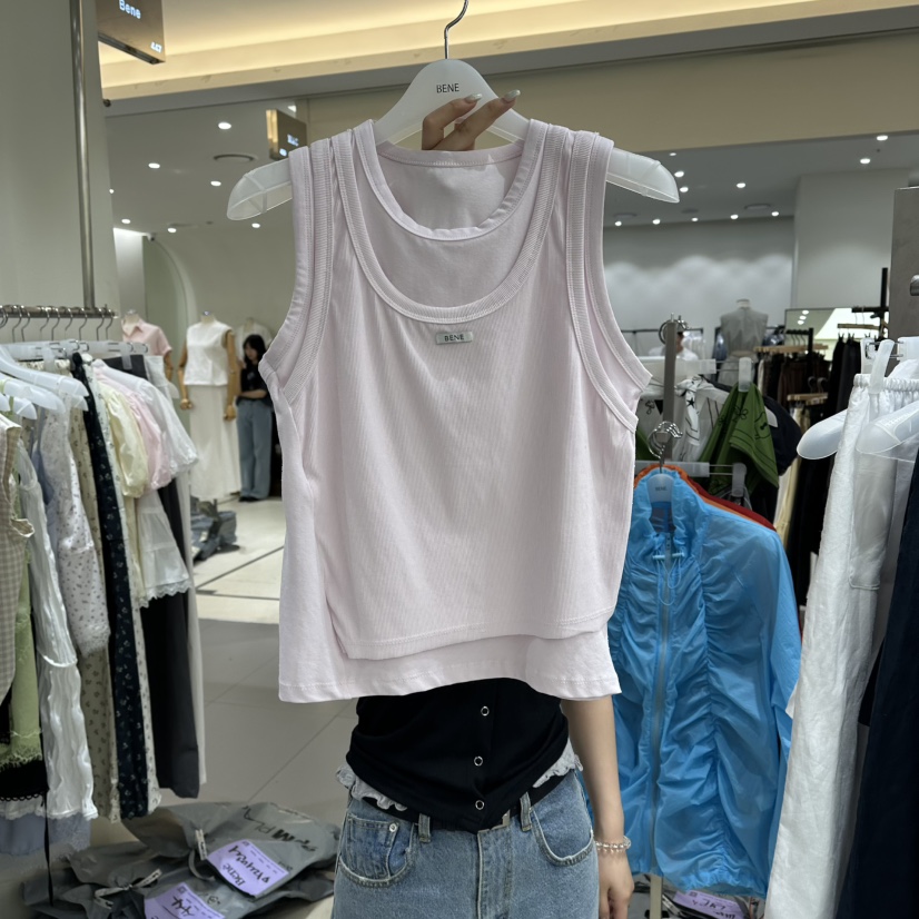 BENE東大門代購女裝新款熱賣時尚休閑人氣推薦真品吊帶背心BENE吊帶/背心圖色1