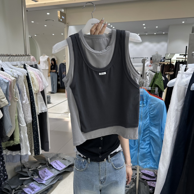 BENE東大門代購女裝新款熱賣時尚休閑人氣推薦真品吊帶背心BENE吊帶/背心圖色3