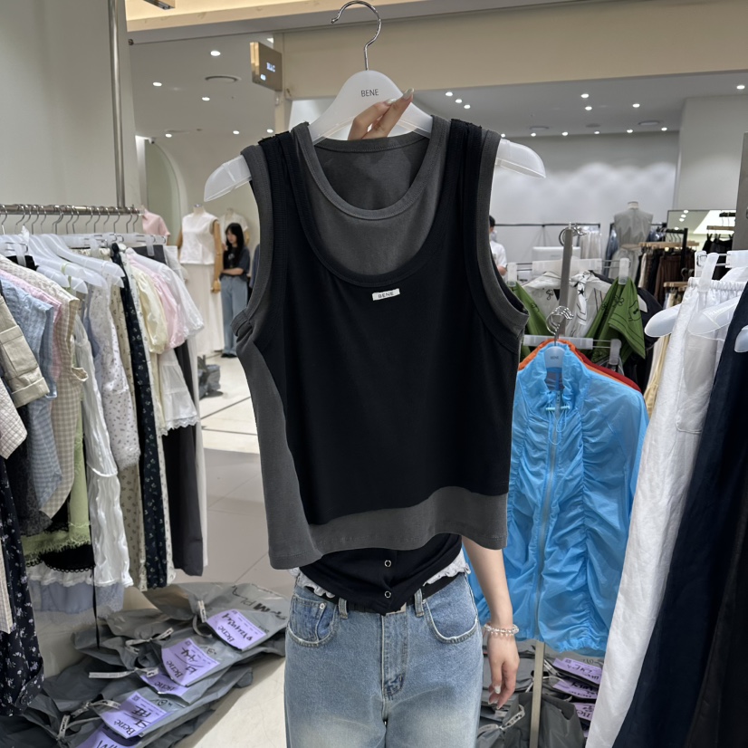 BENE東大門代購女裝新款熱賣時尚休閑人氣推薦真品吊帶背心BENE吊帶/背心圖色4