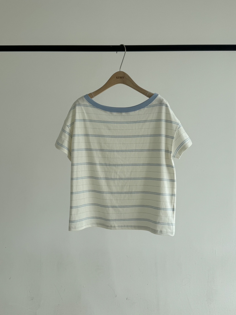 KERRY東大門直郵女裝新品熱賣職業休閑真品時尚推薦T恤露肩KERRYT恤圖色1