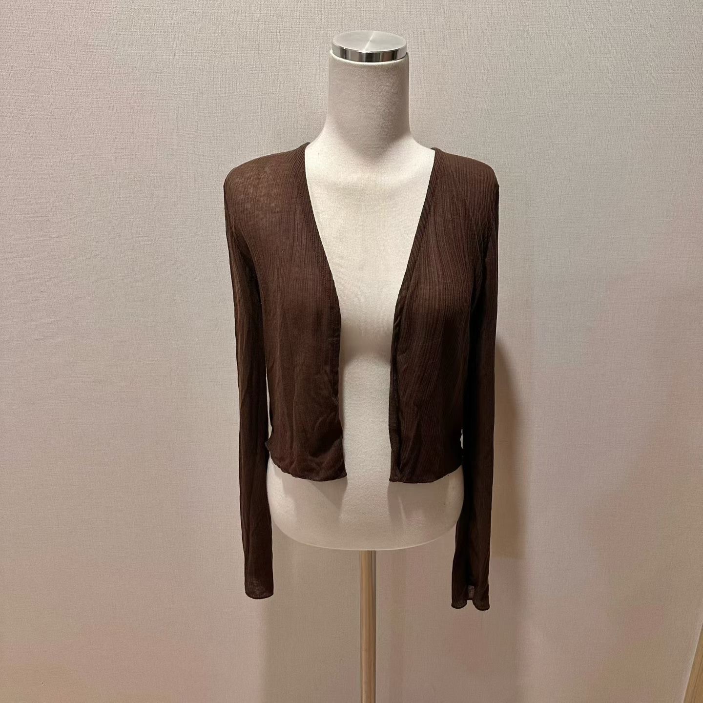 ISABELLA東大門代購女士新款人氣職業休閑針織衫羊毛衫開襟ISABELLA針織衫圖色1