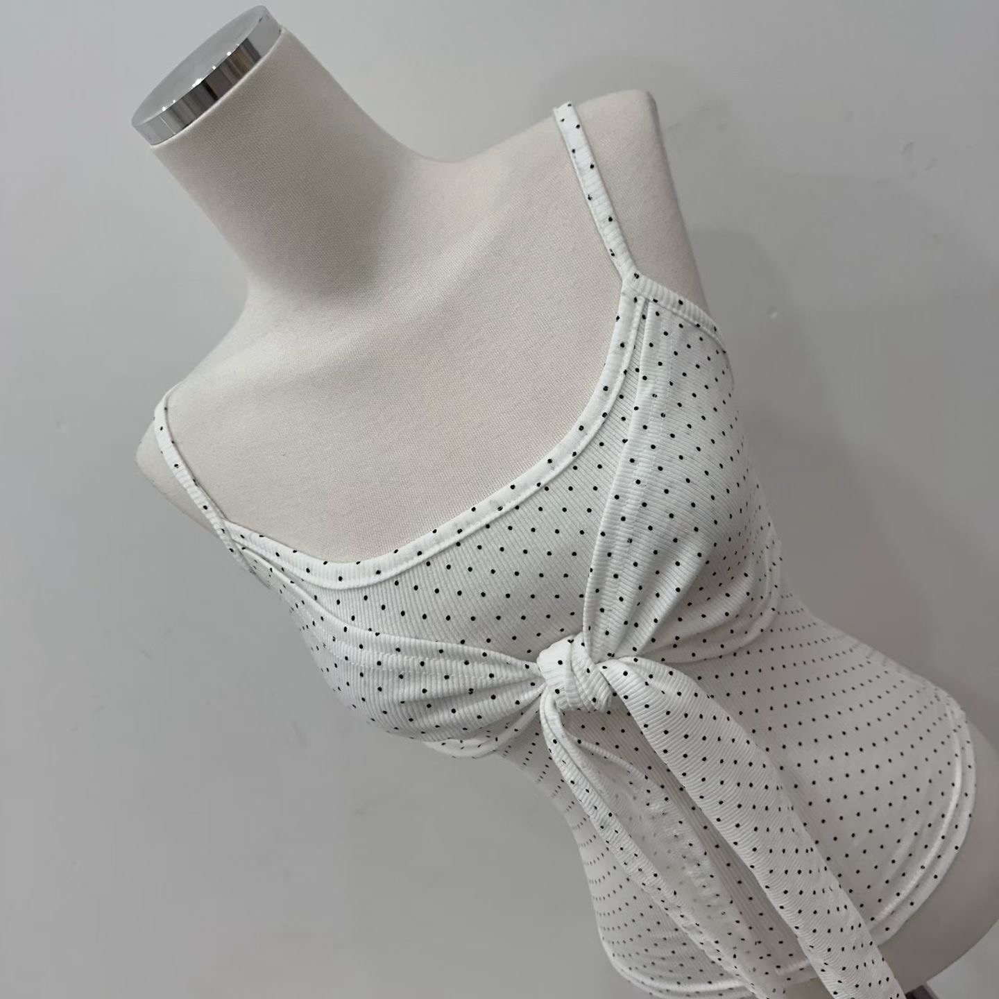 ISABELLA韓國直郵女裝新品職業時尚26春夏真品吊帶背心圓點ISABELLA吊帶/背心