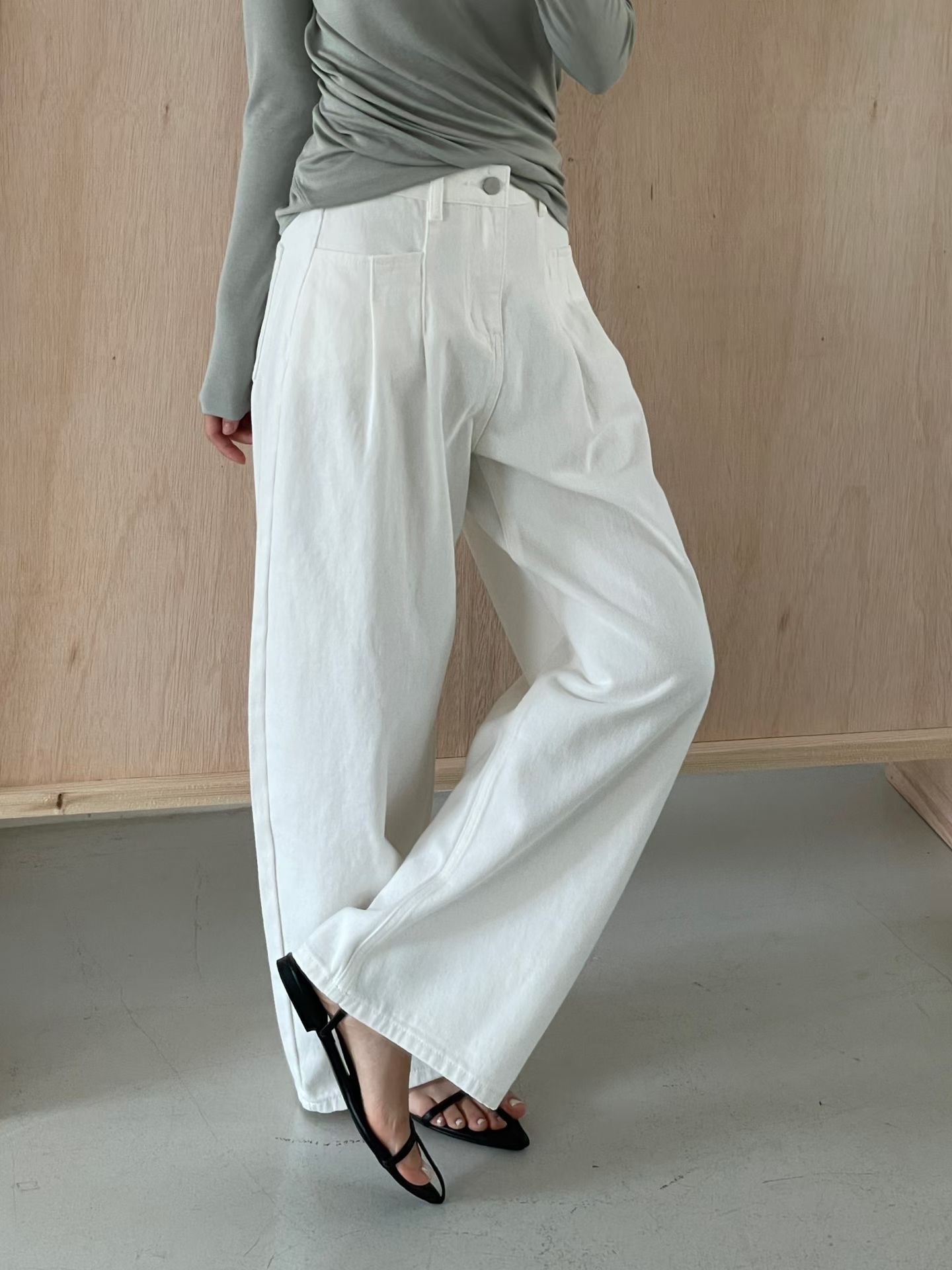 L.REWIND東大門代購女士新品人氣熱賣職業休閑26春夏牛仔褲L.REWIND牛仔褲