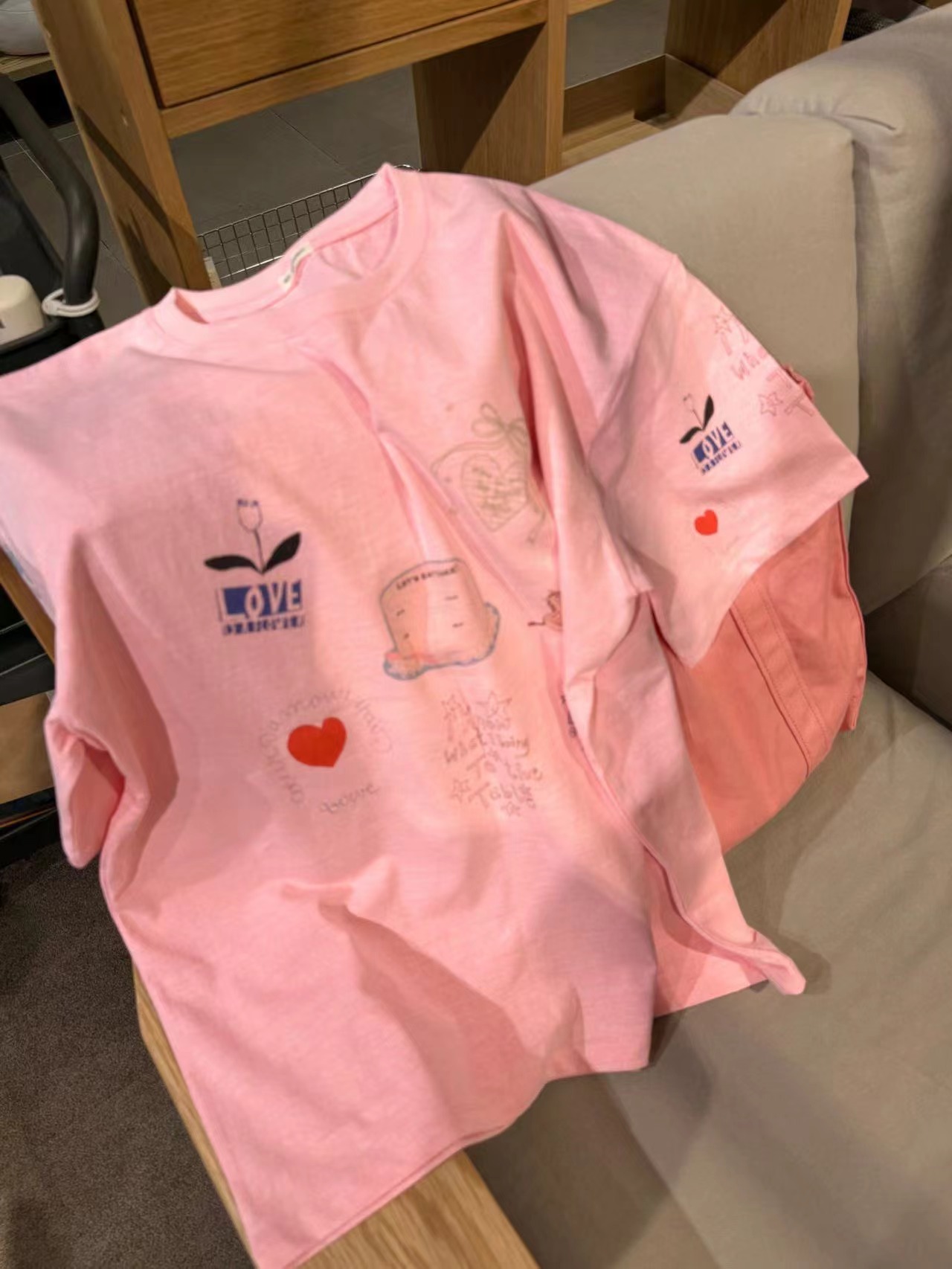 4PI東大門直郵女士新款真品人氣26春夏時尚推薦熱賣職業T恤4PIT恤