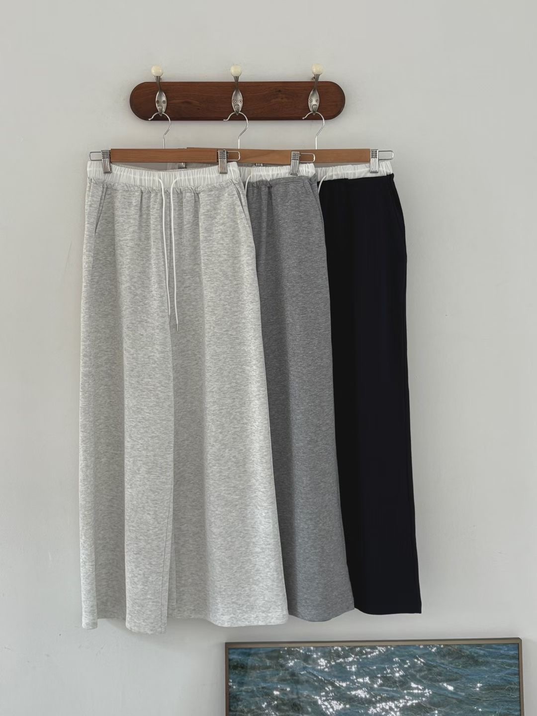 L.REWIND韓國直郵女士新品推薦人氣熱賣休閑真品職業休閑褲L.REWIND休閑褲圖色3左三色