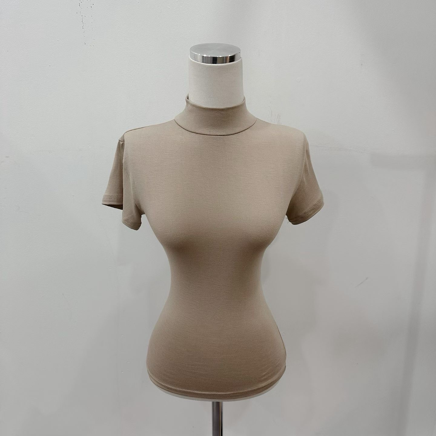 ISABELLA韓國代購女裝新品休閑職業真品26春夏時尚T恤高領ISABELLAT恤圖色1