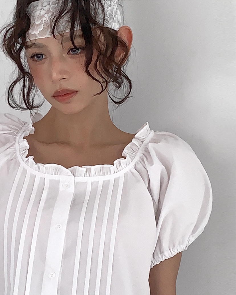 LIVE AID-P東大門直郵女士新款休閑真品時尚襯衫蕾絲衫LIVE AID-P襯衫/蕾絲衫