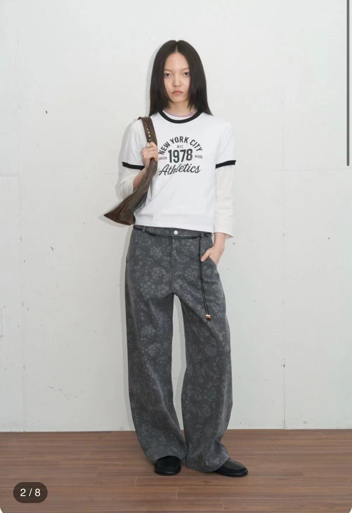 UNSANE東大門直郵女裝新款真品時尚推薦26春夏休閑褲含腰繩UNSANE休閑褲