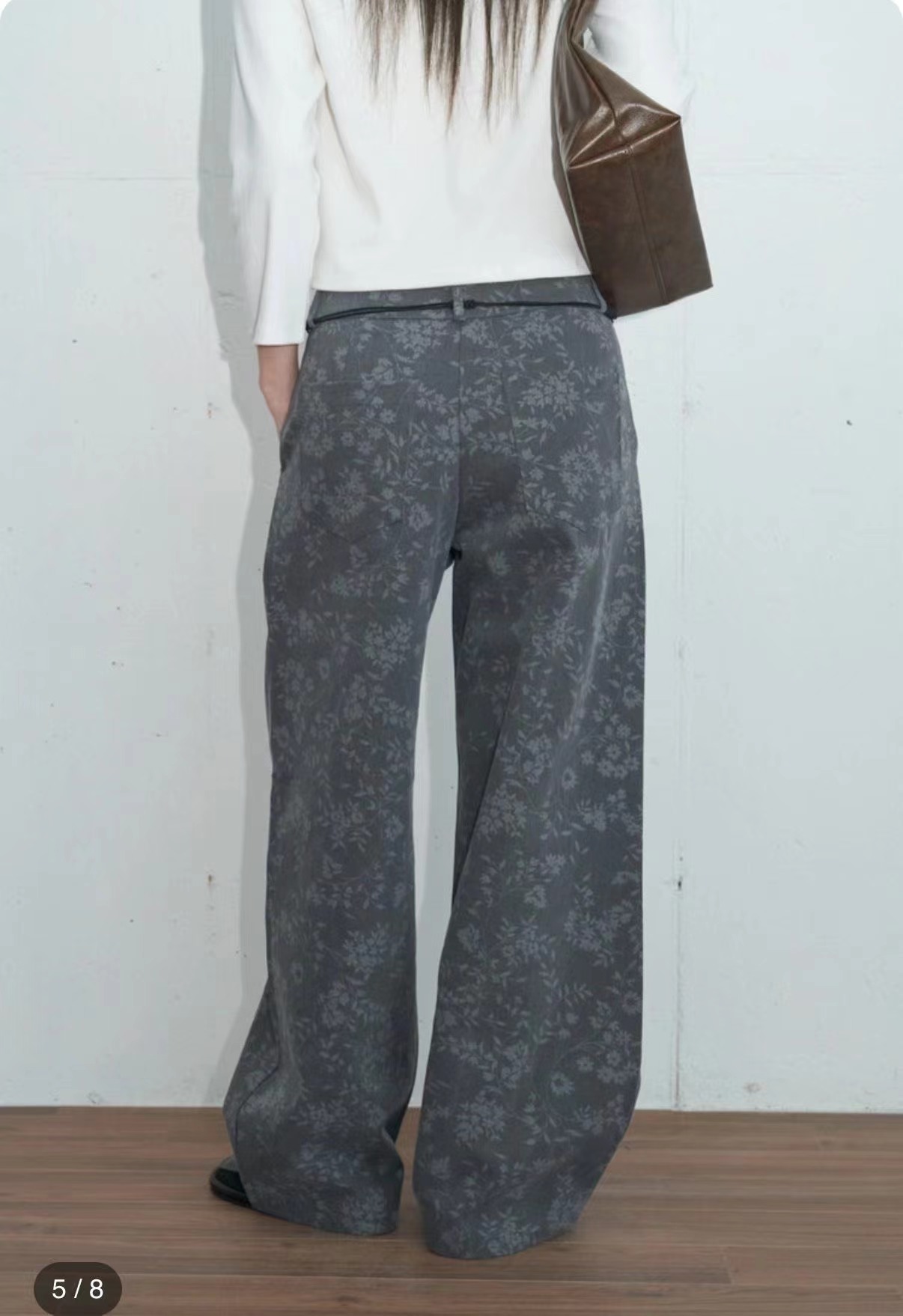 UNSANE東大門直郵女裝新款真品時尚推薦26春夏休閑褲含腰繩UNSANE休閑褲