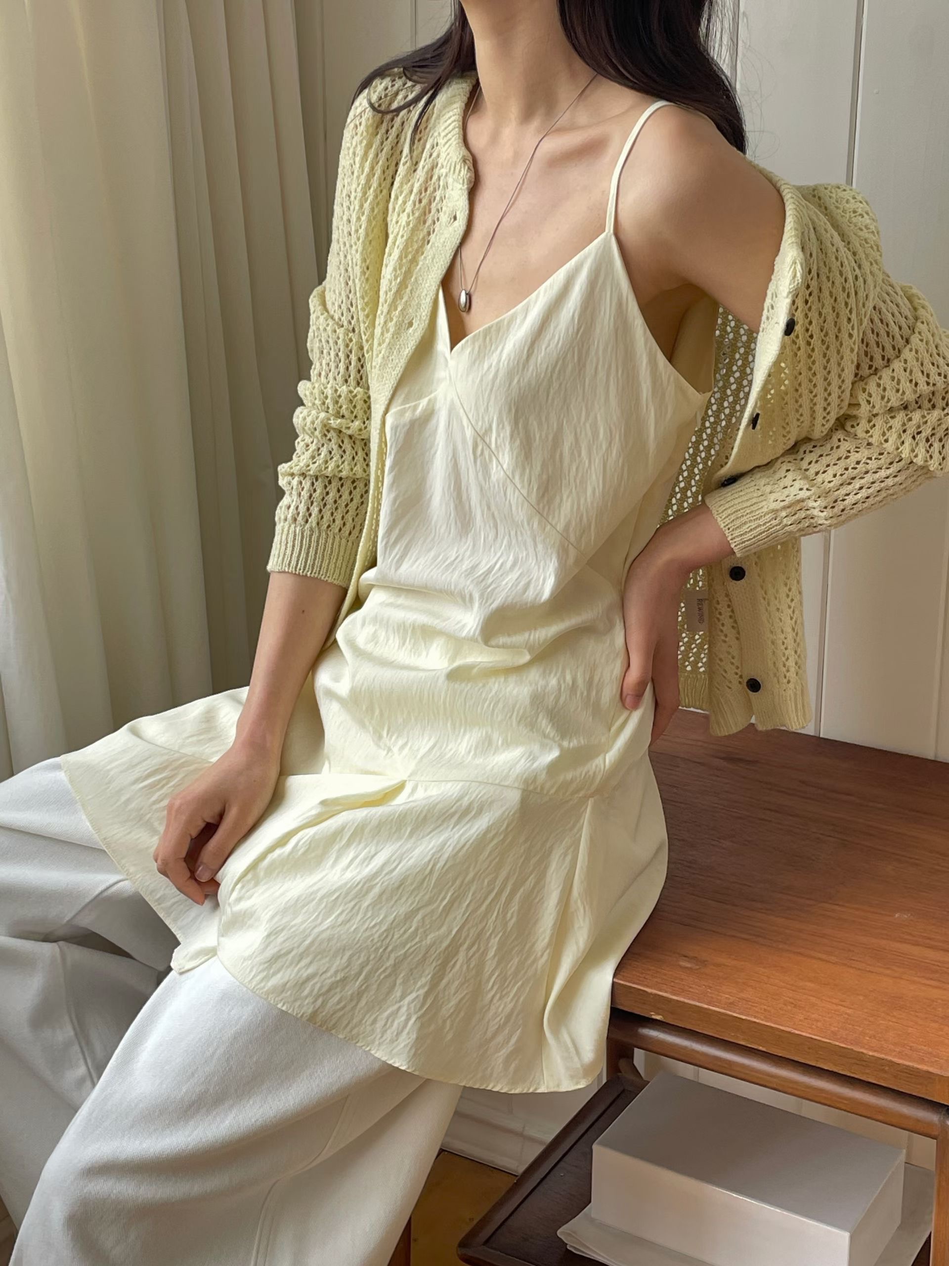 L.REWIND東大門實拍女士新品時尚人氣真品推薦26春夏連衣裙L.REWIND連衣裙