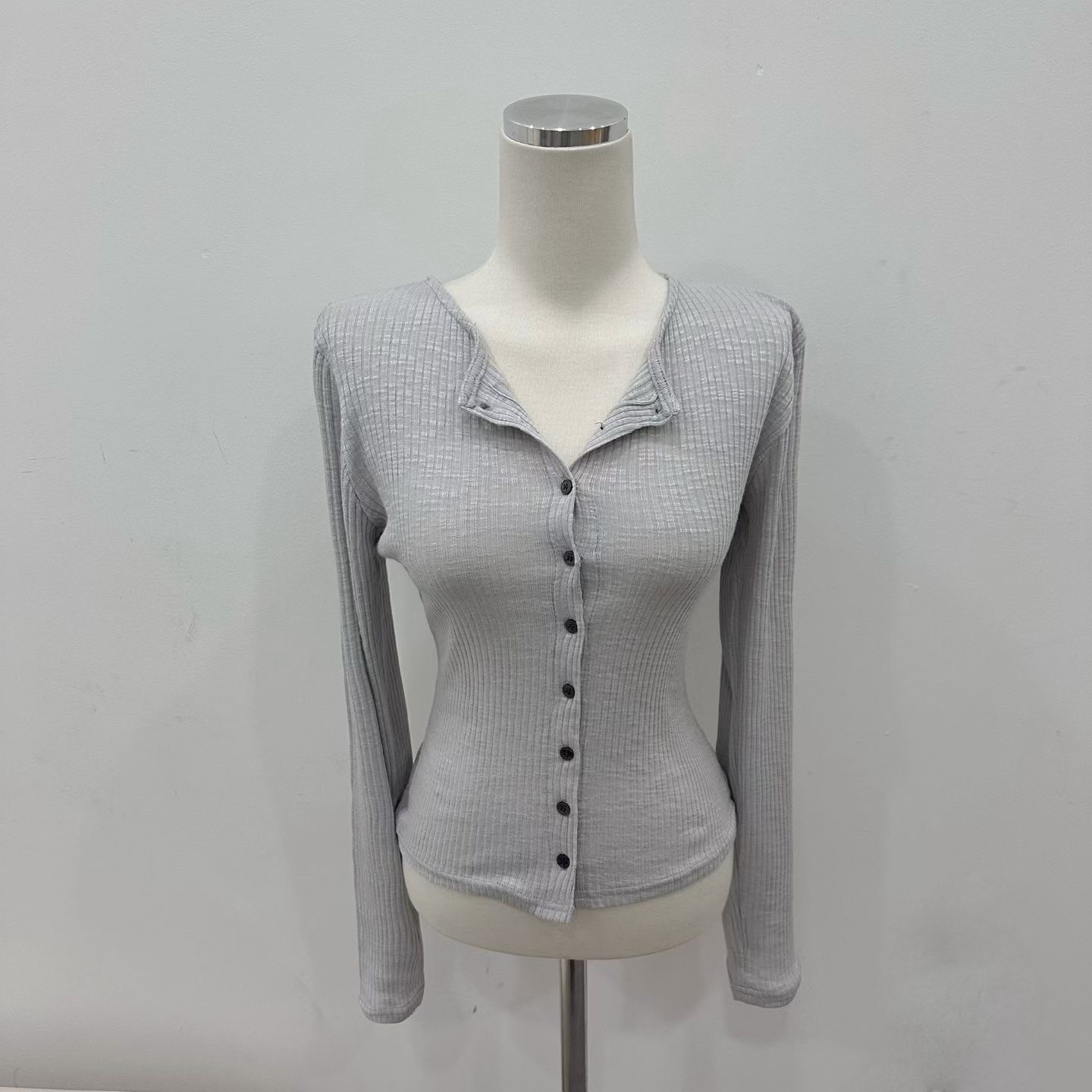 ISABELLA東大門實拍女裝新品熱賣時尚26春夏真品長袖T恤開衫ISABELLA長袖T恤圖色2