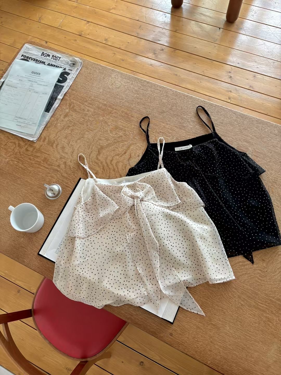 L.REWIND東大門實拍女士新品熱賣時尚推薦職業26春夏吊帶背心L.REWIND吊帶/背心