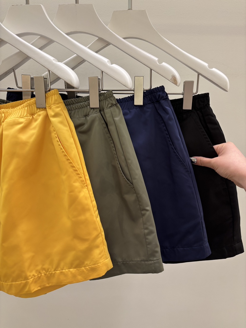 PEBBLE韓國直郵實拍女士新品休閑26春夏人氣推薦熱賣短褲緞PEBBLE短褲