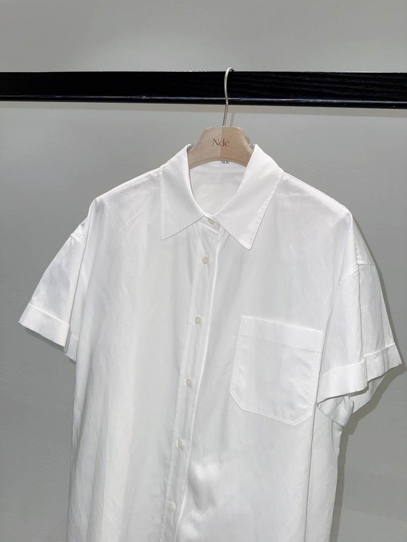 NDE韓國直郵實拍女裝新品26春夏休閑熱賣人氣26夏季襯衫蕾絲衫BOHEME_NDE襯衫/蕾絲衫