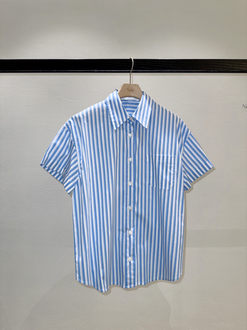 NDE韓國直郵實拍女裝新品26春夏休閑熱賣人氣26夏季襯衫蕾絲衫BOHEME_NDE襯衫/蕾絲衫圖色1