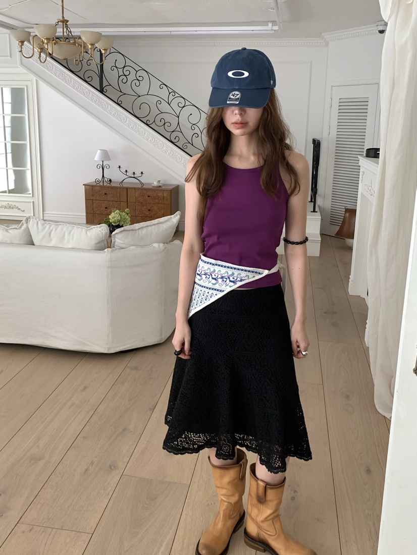 PEBBLE韓國東大門代購女裝新品26夏季休閑推薦熱賣吊帶背心PEBBLE吊帶/背心