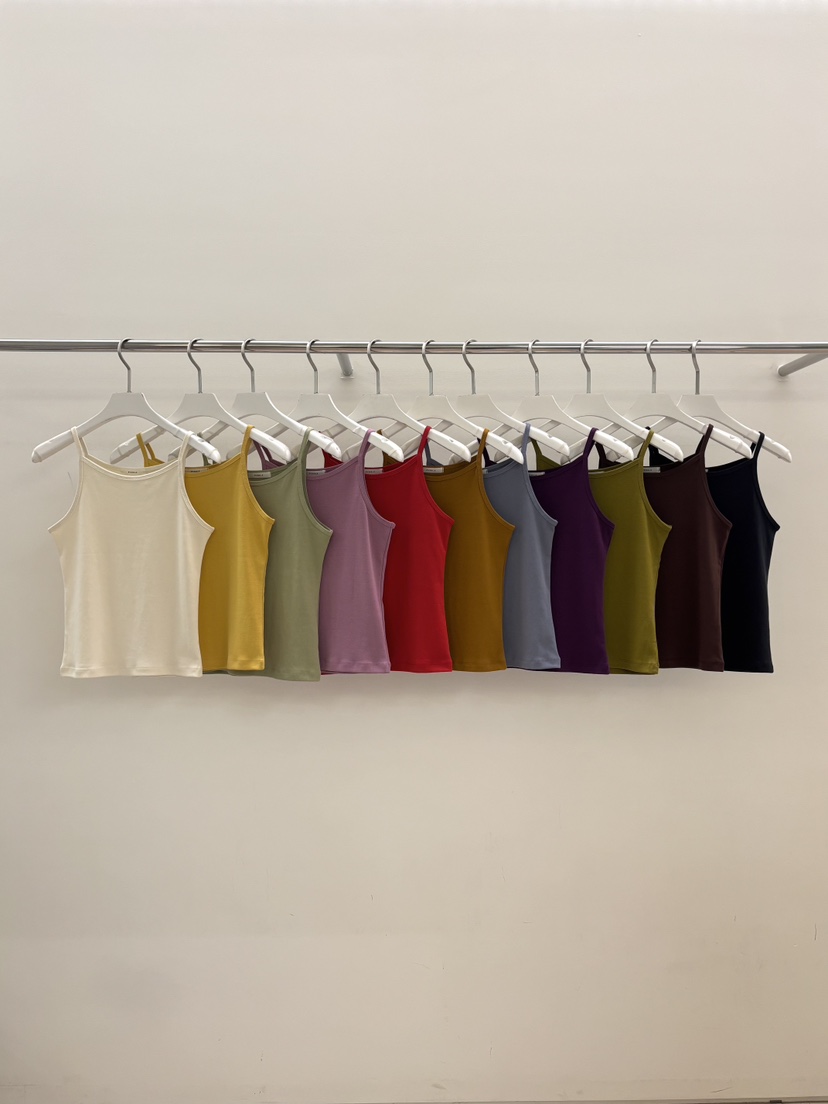 PEBBLE韓國東大門代購女裝新品26夏季休閑推薦熱賣吊帶背心PEBBLE吊帶/背心