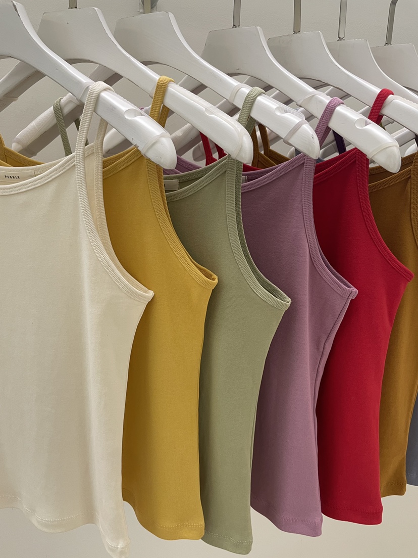 PEBBLE韓國東大門代購女裝新品26夏季休閑推薦熱賣吊帶背心PEBBLE吊帶/背心