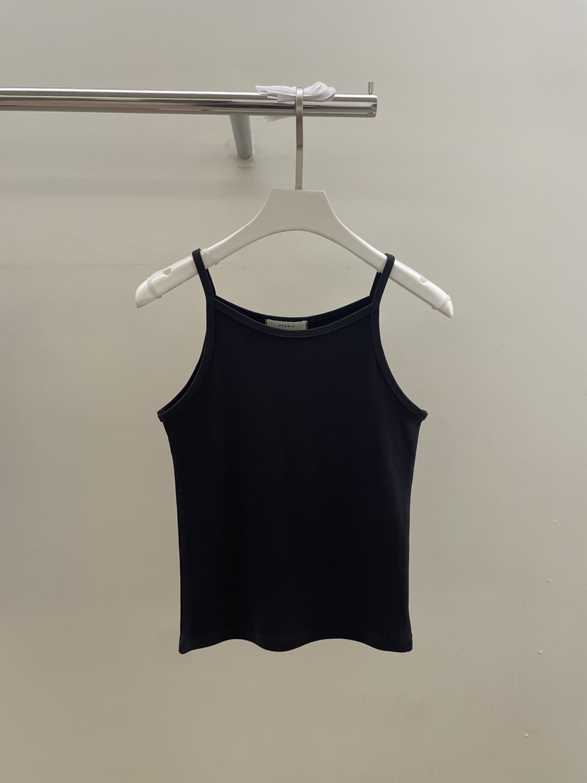 PEBBLE韓國東大門代購女裝新品26夏季休閑推薦熱賣吊帶背心PEBBLE吊帶/背心圖色1