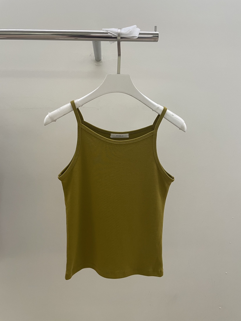 PEBBLE韓國東大門代購女裝新品26夏季休閑推薦熱賣吊帶背心PEBBLE吊帶/背心圖色3