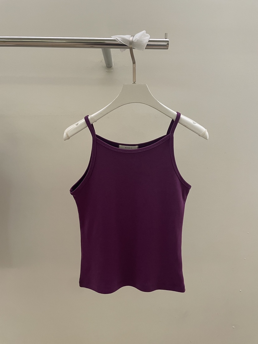 PEBBLE韓國東大門代購女裝新品26夏季休閑推薦熱賣吊帶背心PEBBLE吊帶/背心圖色4