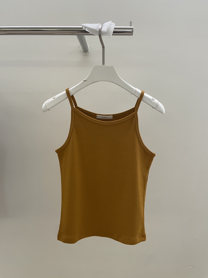PEBBLE韓國東大門代購女裝新品26夏季休閑推薦熱賣吊帶背心PEBBLE吊帶/背心圖色6