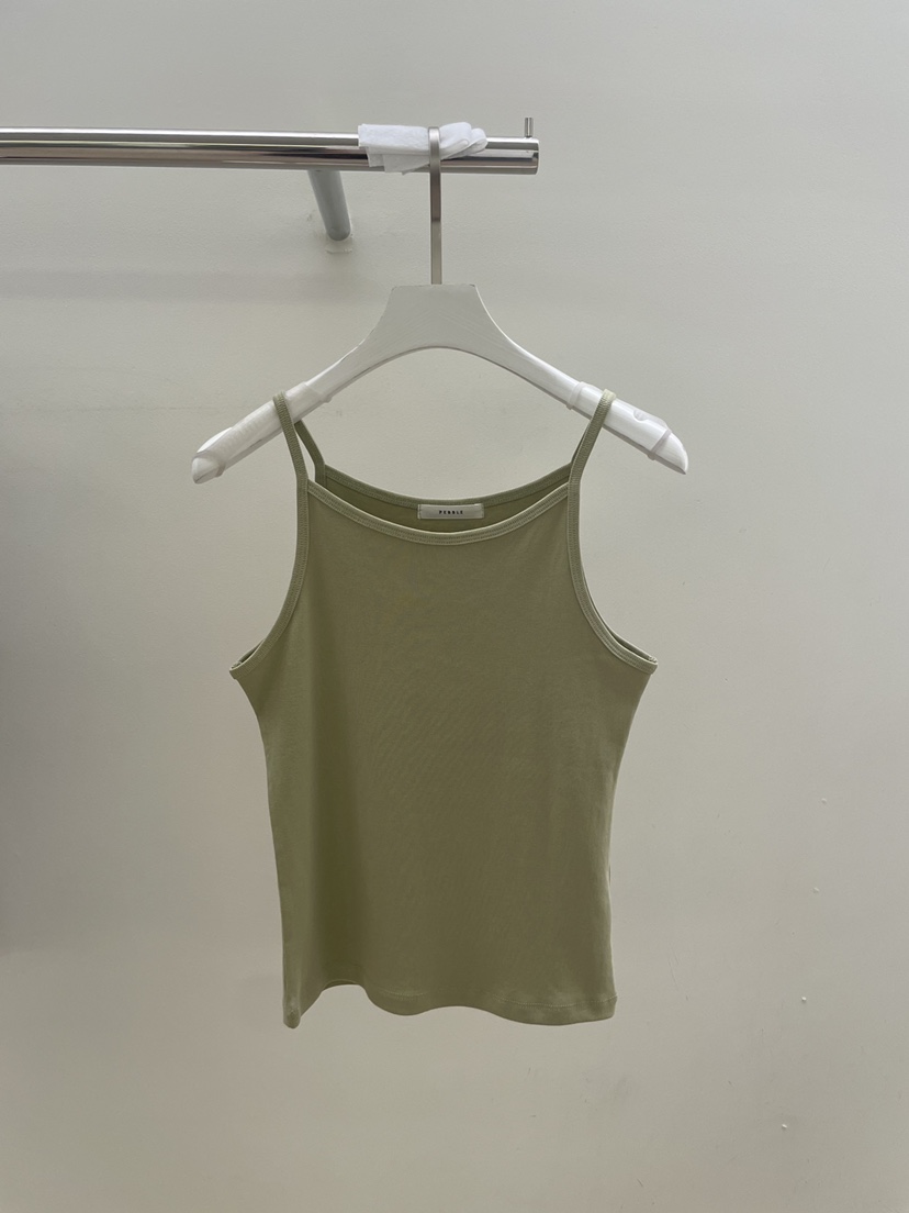 PEBBLE韓國東大門代購女裝新品26夏季休閑推薦熱賣吊帶背心PEBBLE吊帶/背心圖色9