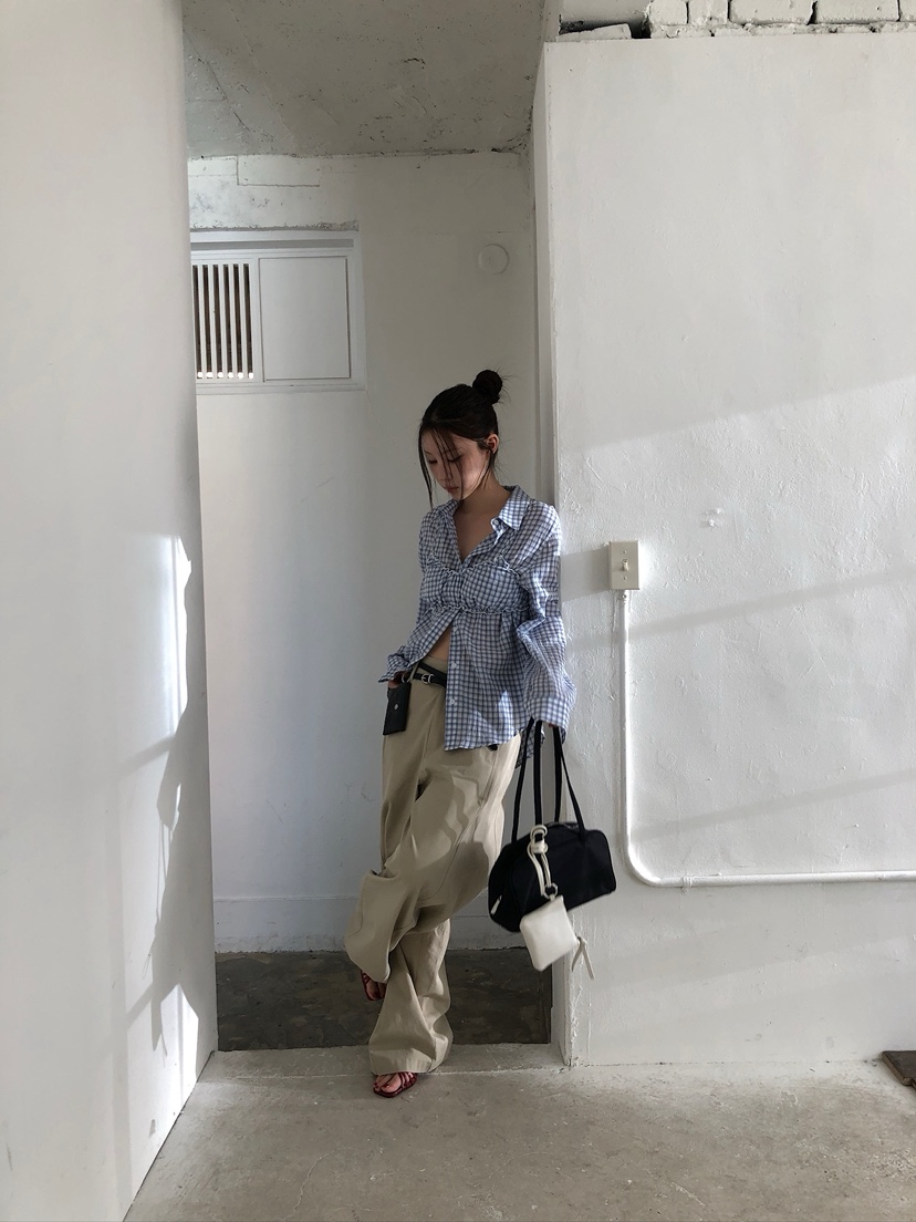 UNBOUND韓國東大門直郵女裝新款推薦26夏季職業休閑休閑褲UNBOUND休閑褲