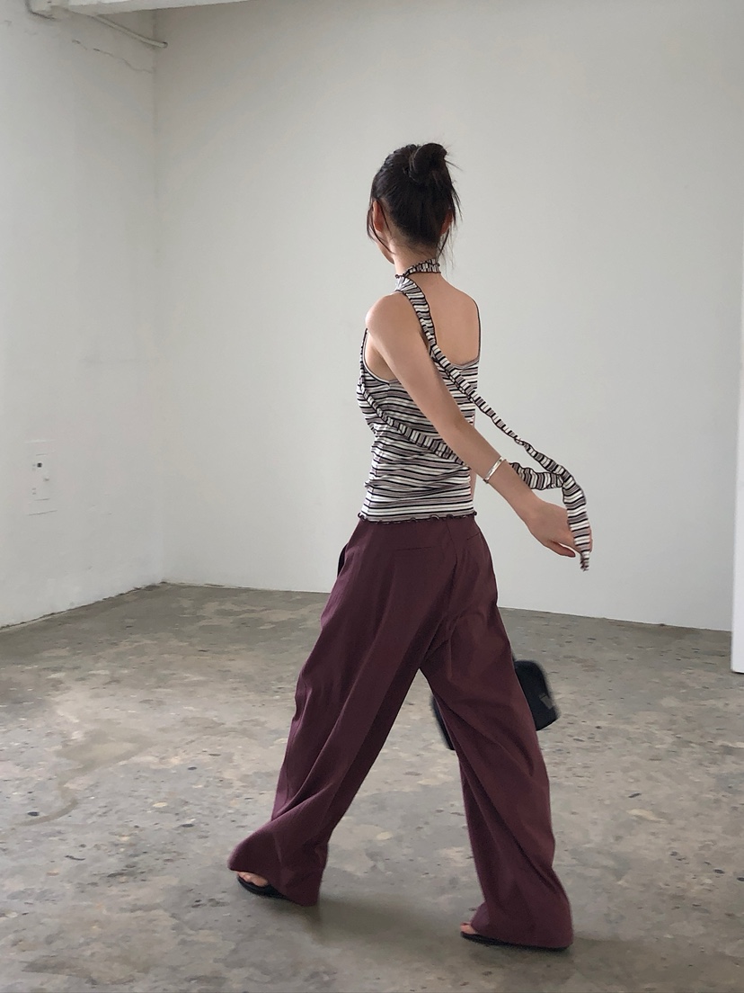 UNBOUND韓國東大門直郵女裝新款推薦26夏季職業休閑休閑褲UNBOUND休閑褲