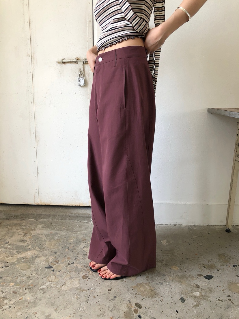 UNBOUND韓國東大門直郵女裝新款推薦26夏季職業休閑休閑褲UNBOUND休閑褲