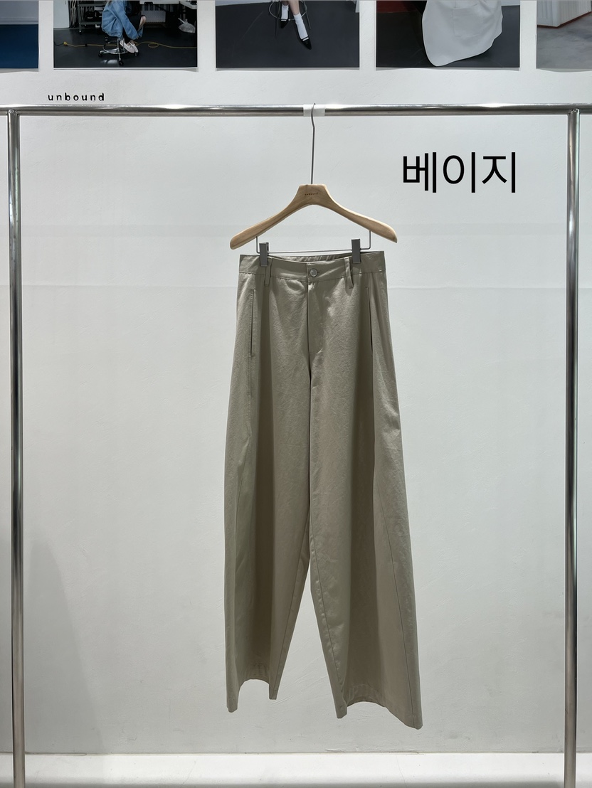 UNBOUND韓國東大門直郵女裝新款推薦26夏季職業休閑休閑褲UNBOUND休閑褲圖色2