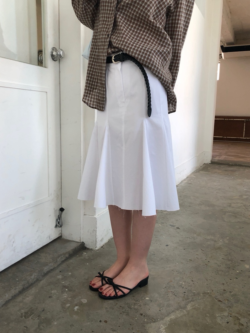 UNBOUND韓國東大門代購女士新款26夏季休閑人氣半身裙中短裙UNBOUND半身裙/中短裙