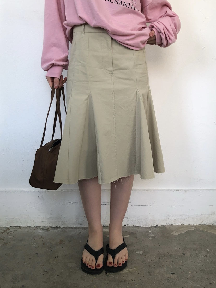 UNBOUND韓國東大門代購女士新款26夏季休閑人氣半身裙中短裙UNBOUND半身裙/中短裙圖色1