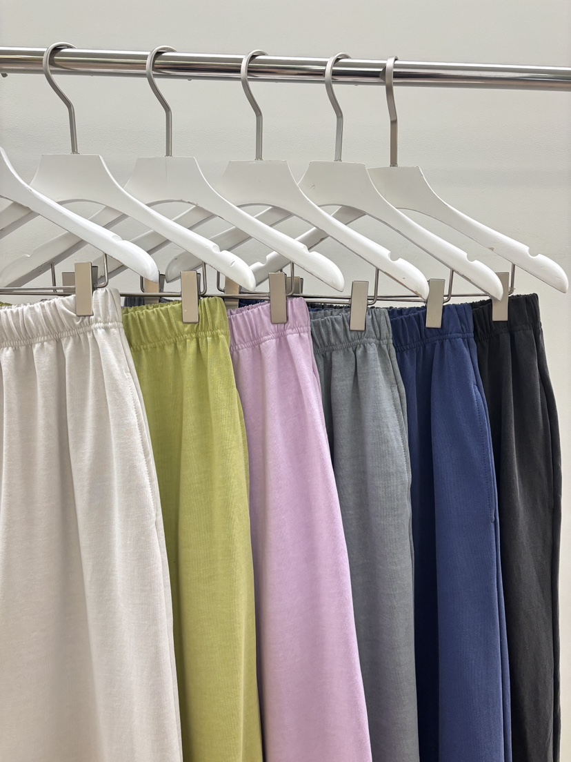 PEBBLE韓國直郵女裝新品26春夏人氣熱賣職業休閑26夏季休閑褲PEBBLE休閑褲