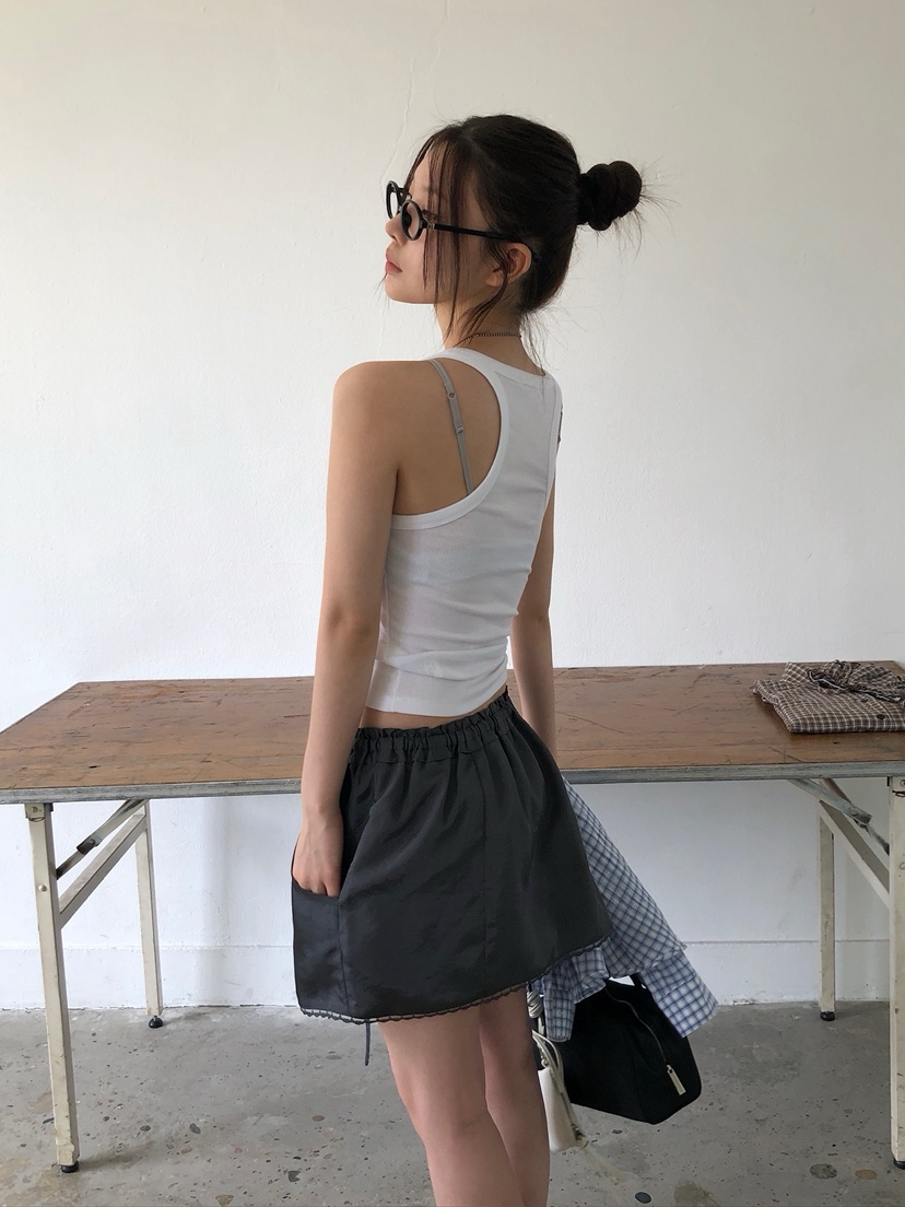 UNBOUND韓國東大門代購女士新款熱賣推薦休閑26春夏吊帶背心UNBOUND吊帶/背心