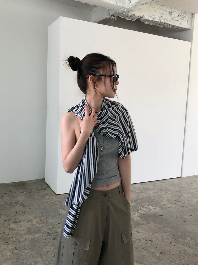 UNBOUND韓國東大門代購女士新款熱賣推薦休閑26春夏吊帶背心UNBOUND吊帶/背心